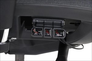 Fotel biurowy ERGONEW S1A czarny tkanina STEMA 7