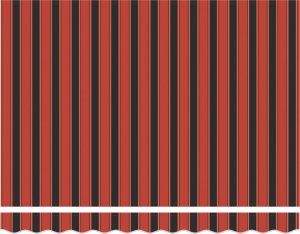 vidaXL Ręczna markiza rozsuwana pomarańczowo-brązowa 300x250 cm 7