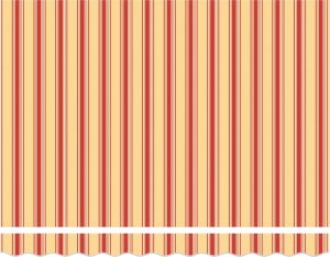 vidaXL Ręczna markiza chowana z LED w żółtym i pomarańczowym 300x250 cm 5