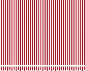 vidaXL Markiza Ręczna Czerwono-Biała Paski 400x300 cm 5