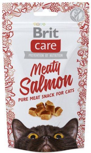 Brit Care Cat Snack Meaty Salmon 50g 1