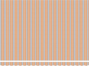 vidaXL Ręczna markiza chowana z paskiem multikolorowym 450x300 cm 4