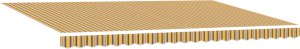 vidaXL Automatyczna markiza chowana w paski 500x300 cm 3