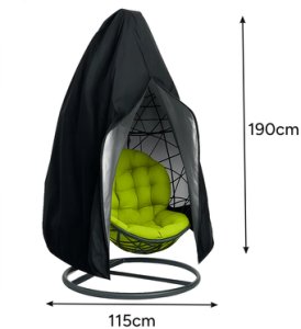 Pokrowiec na kokon, wiszący kosz, fotel ogrodowy, huśtawkę wodoodporny UV w etui GARDLOV! 4