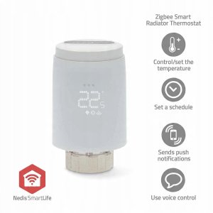 Nedis SmartLife ZBHTR20WT Smart Radiator Thermostat, ZigBee 7