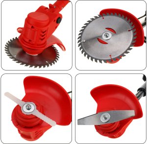 PODKASZARKA AKUMULATOROWA KOSA OGRODOWA WYKASZARKA ELEKTRYCZNA DO TRAWY KOŁA 2