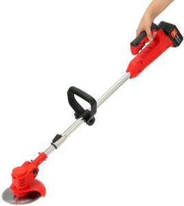 PODKASZARKA AKUMULATOROWA KOSA OGRODOWA WYKASZARKA ELEKTRYCZNA DO TRAWY KOŁA 3