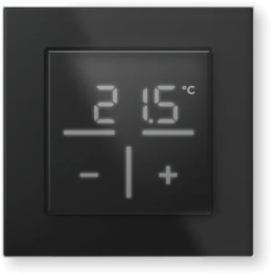 Homematic IP Glas-Wandthermostat, schwarz 4