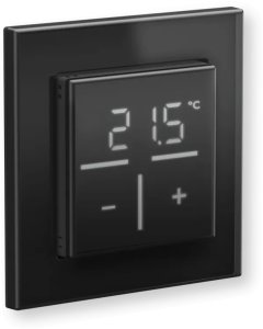 Homematic IP Glas-Wandthermostat, schwarz 5