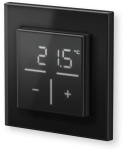 Homematic IP Glas-Wandthermostat, schwarz 6