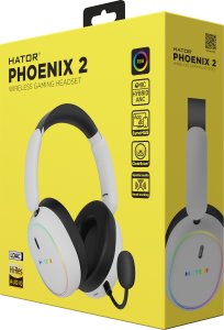 Słuchawki Hator Phoenix 2 Białe (ESH41) 1