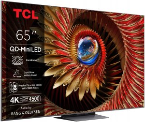 TCL C8K  65''  4K UHD  Mini LED  melna - Televizors 1
