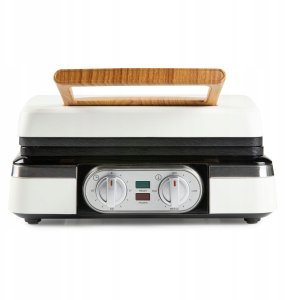 DOMO DO9280W Gofrownica, 1520W, 2 duże gofry, regulacja temperatury, biała 4