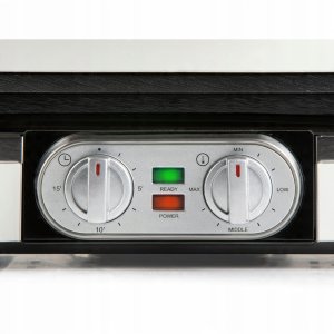 DOMO DO9280W Gofrownica, 1520W, 2 duże gofry, regulacja temperatury, biała 6