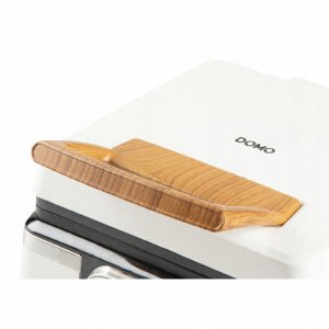 DOMO DO9280W Gofrownica, 1520W, 2 duże gofry, regulacja temperatury, biała 7