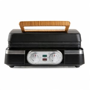 DOMO DO9281W Gofrownica, 1520W, 2 duże gofry, regulacja temperatury, czarna 4