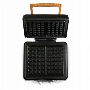 DOMO DO9281W Gofrownica, 1520W, 2 duże gofry, regulacja temperatury, czarna 5