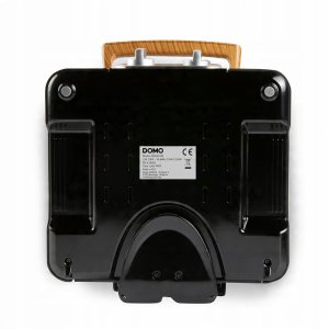 DOMO DO9281W Gofrownica, 1520W, 2 duże gofry, regulacja temperatury, czarna 7