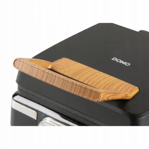DOMO DO9281W Gofrownica, 1520W, 2 duże gofry, regulacja temperatury, czarna 9
