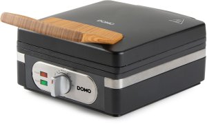 DOMO DO9275W Gofrownica, 1400W, 2 duże gofry, regulacja temperatury, czarna 1