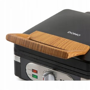 DOMO DO9275W Gofrownica, 1400W, 2 duże gofry, regulacja temperatury, czarna 11