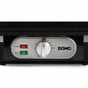 DOMO DO9275W Gofrownica, 1400W, 2 duże gofry, regulacja temperatury, czarna 10