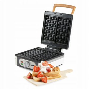 DOMO DO9274W Gofrownica, 1400W, 2 duże gofry, regulacja temperatury 4
