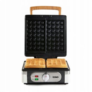 DOMO DO9274W Gofrownica, 1400W, 2 duże gofry, regulacja temperatury 8
