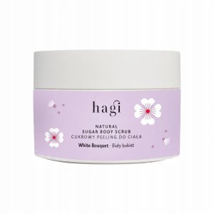 HAGI_Biały Bukiet peeling cukrowy do ciała 200g 1