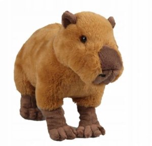 Rappa - Pluszowa realistyczna maskotka Kapibara 30 cm Eco-Friendly 8