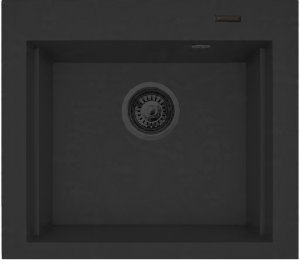 Zlew SIROS (57x51,5) 1B, volcano Black Edition 1
