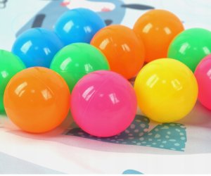 TinyMini JL652-1A Mata edukacyjna 2w1 Kojec z Piłeczkami 13