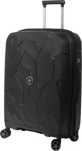 Średnia walizka SwissBags Lava 66 cm czarny 1