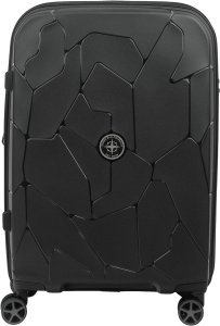 Średnia walizka SwissBags Lava 66 cm czarny 2