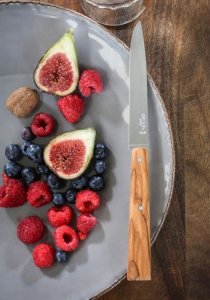 Opinel Zestaw 4 noży i 4 widelców Olive 003209 3