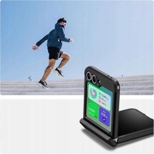 Spigen Tough Armor Pro Mag Magsafe Galaxy Z Flip 7 FE czarny 5