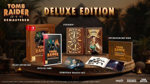 TOMB RAIDER IV-VI REMASTERED STARRING LARA CROFT: DELUXE EDITION SWITCH 2