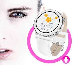 Smartwatch Rubicon Zegarek damski SMARTWATCH RNCE92 z dwoma paskami 7