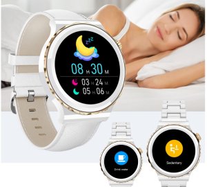 Smartwatch Rubicon Zegarek damski SMARTWATCH RNCE92 z dwoma paskami 9