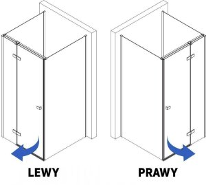 Kabina Prysznicowa Przyścienna Rea Atlas 100x100 Chrom 3