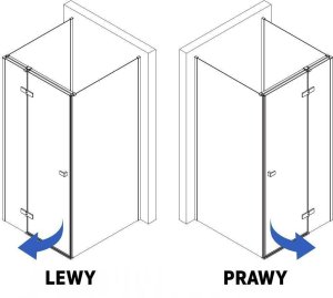 Kabina Prysznicowa Przyścienna Rea Atlas 120x100 Chrom 3