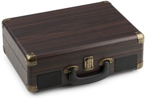 Gramofon Audizio Gramofon w walizce z BT In/Out RP116DW ciemne drewno one size 11