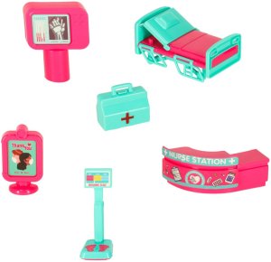 Karetka pogotowia ambulans mobilny szpital lalka akcesoria 7