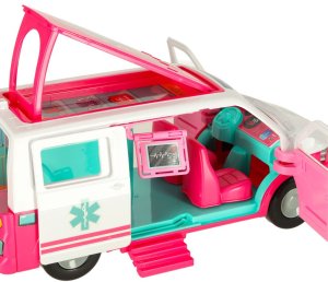 Karetka pogotowia ambulans mobilny szpital lalka akcesoria 9