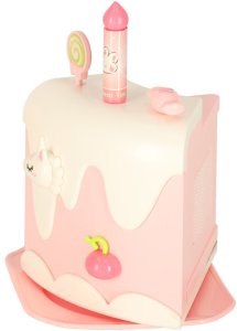 Tort urodzinowy piętrowy do krojenia na rzepy muzyka światła kuchnia 16 elementów różowy 8