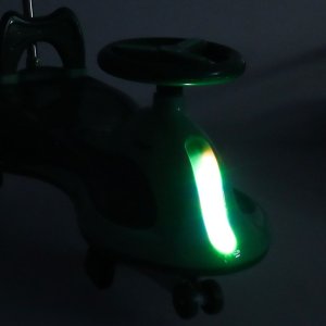 Jeździk grawitacyjny LED Swing FIX S2 skuter z rączką zielony max 100kg 11