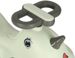 Jeździk grawitacyjny LED Swing FIX S1 skuter z rączką szary max 65kg 9