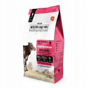 Wiejska Zagroda Monobiałkowa z wołowiną 3kg 1