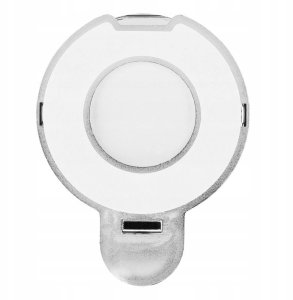 Stojak na telefon CIRCLE MIRROR - naklejany - srebrny 4