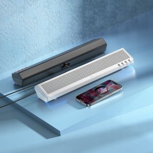 Głośnik Hoco Głośnik bluetooth 2 x 3W 2w1 BS66 czarny 5